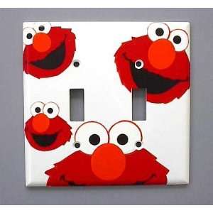    Sesame Street Elmo Double Switch Plate Switchplate
