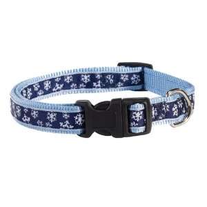  Zack & Zoey Nylon Winter Wonderland Dog Neck Collar, 10 to 