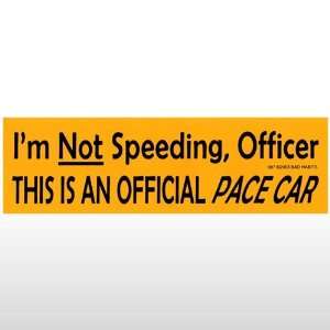  262 Official Pace Car Bumper Sticker Toys & Games