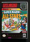 Super Mario All Stars Nintendo SNES Custom Game Case Only *NO GAME*