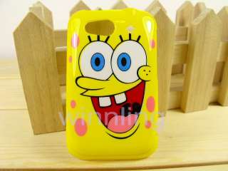   SpongeBob Hard Back Cover Skin Case for HTC Wildfire S G13  