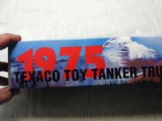 1995 Edition of 1975 Texaco Toy Tanker Truck Light MIB  