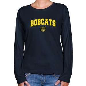  NCAA Quinnipiac Bobcats Ladies Navy Blue Logo Arch Long 