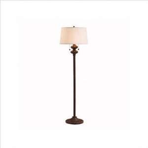   Floor Lamp 2Lt Fluorescent Casual Bronze Missoula