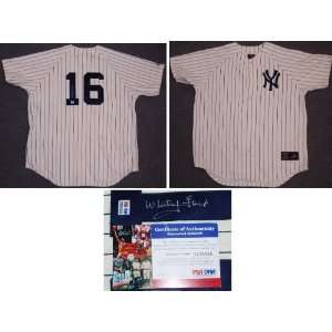  Whitey Ford Signed Yankees Majestic Cooperstown Collection 