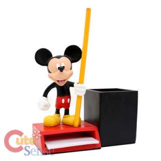 Disney Mickey Mouse Resin Figure Memo Pencil Holder 1