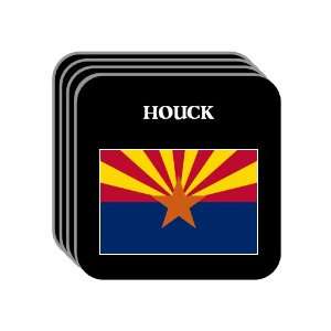  US State Flag   HOUCK, Arizona (AZ) Set of 4 Mini Mousepad 