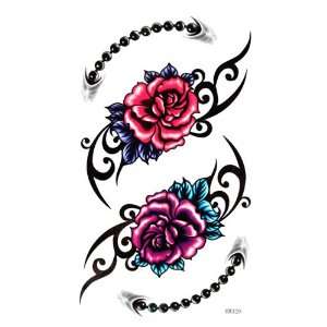  King Horse Sexy attractive waterproof tattoo stickers rose 
