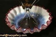 Victorian Cranberry Glass Epergne Centerpiece  
