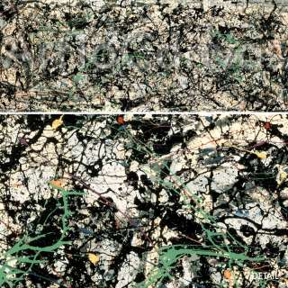 54x21 LUCIFER 1947 by JACKSON POLLOCK MASTERS CANVAS  