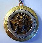 Victorian Steampunk MECHANICAL BEE Locket Necklace