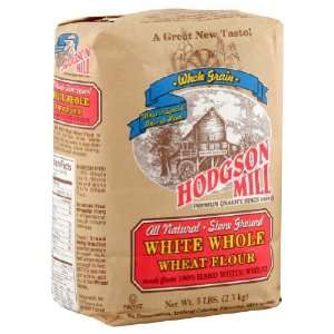  Hodgson Mill, Flour White Wwht, 5 LB (Pack of 6) Health 