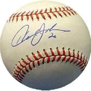  Howard Johnson autographed Baseball