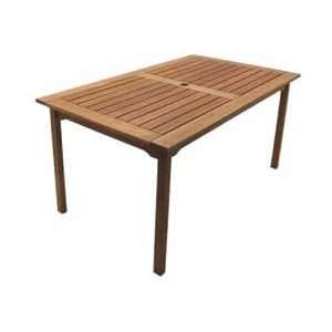  Milano Outdoor Dining Table   Rectangular Table Patio 
