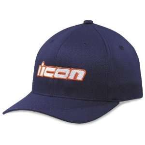  Icon Slant Hat Navy Small/Medium S/M 2501 0294 Automotive