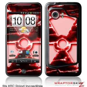  HTC Droid Incredible Skin   Radioactive Red by 