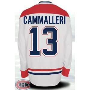  Canadiens Authentic NHL Jerseys Michael Cammalleri AWAY White Hockey 