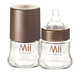  Mii 2 Pack Forever Nurser Bottle, 4 Ounce Baby