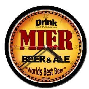  MIER beer and ale cerveza wall clock 