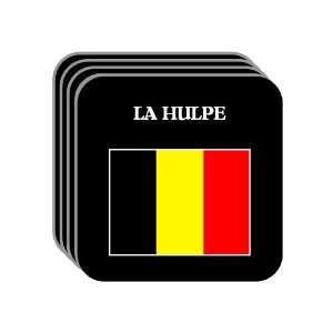  Belgium   LA HULPE Set of 4 Mini Mousepad Coasters 