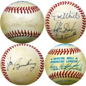  Tom Tresh, Mickey Lolich & Others Autographed Baseball 