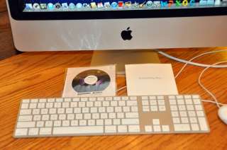 iMac 24   2.8 Core2Duo Extreme   4gig RAM   750gig HD   Model A1225 