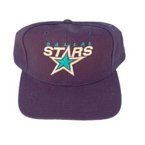  Vintage Dallas Stars Adjustable Snap Back Hat Cap Hat 