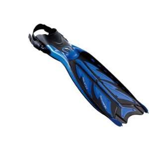 Hydrofoil design Aquatec duo vortex fins   Blue  Sports 