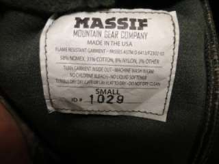 MINT MASSIF USAF ABU Tiger Stripe Elements Nomex Jacket *Small*  