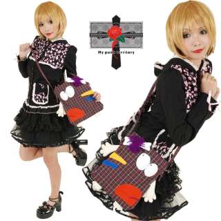 Unique Jrock Fusion Lolita MISS BEAN Mini Rock CUTE Bag  