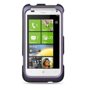 Purple crystal skin phone case for the HTC Radar 4G 