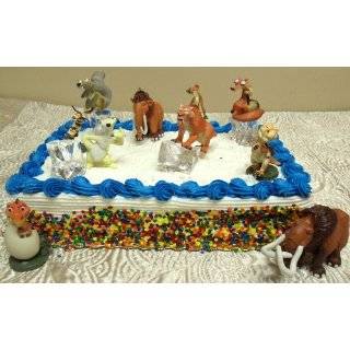  Ice Age Movie Cake Topper Decortaion Figure Set with Manny 