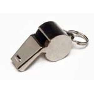  Brass Nickel Plated Metal Whistle   Lifeguard Gear
