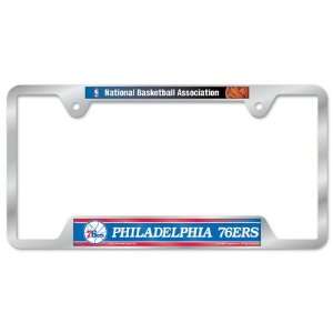  Philadelphia 76ers Metal License Plate Frame Sports 