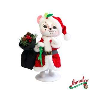  8 Cozy Santa Mouse by Annalee