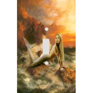 The Sunset Mermaid Decorative Switchplate Cover