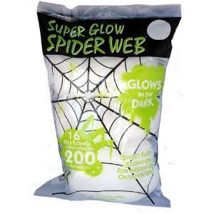  Glow in the dark Fake Spider Web 