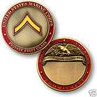 MARINE CORPS PRIVATE FIRST CLASS ENGRAV CHALLENGE COIN