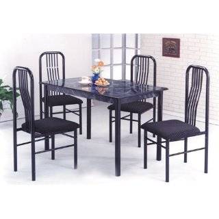  Ivory 5 pc Dinette Set, Table/Chair