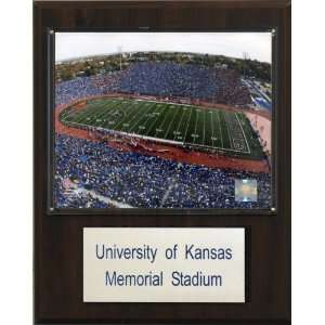 NCAA Football University of Kansas Memorial Stadium Stadium Plaque