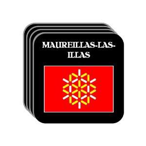   MAUREILLAS LAS ILLAS Set of 4 Mini Mousepad Coasters 