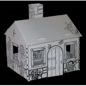  Imagination Box Paintable Cottage Toys & Games