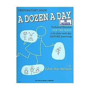  A Dozen A Day   Preparatory Book (Book/CD) Musical 