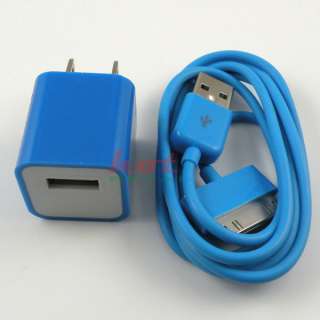   Charger + Data Sync Charger Cable For iPhone 4GS 4G 3G 3GS iPod  