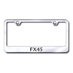 Infiniti FX45 Custom License Plate Frame