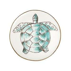  Vietri Sea Turtle Round Platter 14 in