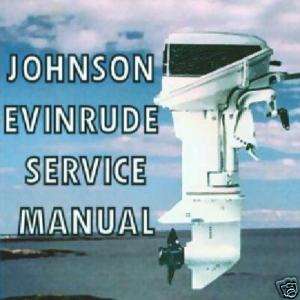 JOHNSON EVINRUDE OUTBOARD SERVICE REPAIR MANUAL 1  60hp  