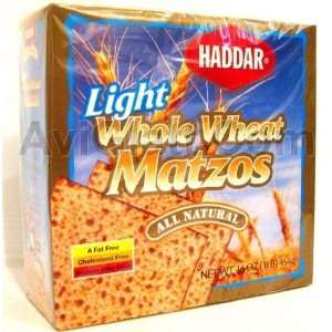 Haddar Light Whole Wheat Matzos 16 oz Grocery & Gourmet Food