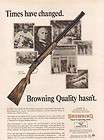   Grade I Superposed SHOTGUN Vintage Firearms AD w/John M. Browning