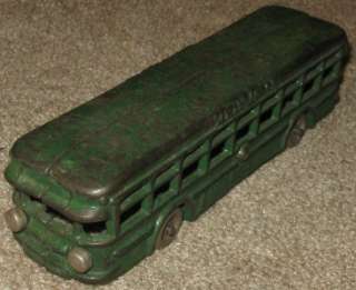AWESOME ANTIQUE CAST IRON TWIN COACH  